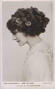 Lily Elsie 1886 1962 Edwardian Hairstyles Vintage Wedding Hair Lily Elsie
