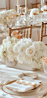 mon beau mariage dore et chic wedding centerpieces wedding table floral centerpieces