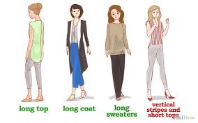 How To Dress According To The Height Clothing For Tall Women Short Outfits Tall Women