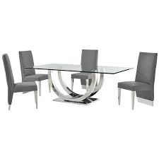 El dorado furniture showcases a broad collection of practical and decorative accents. Ulysis Gray 5 Piece Dining Set El Dorado Furniture