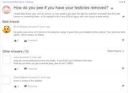 If you have a sore throat lasts for more than two weeks, the american cancer society recommends you see a doctor immediately. 19 Of The Craziest Yahoo Answers Questions About Science Gallery