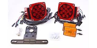 Led Trailer Light Kit With Wiring Harness