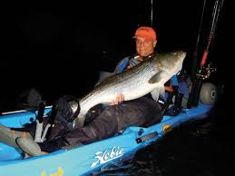 Deep sea fishing rod and reel combos. Kayak Fishing For Striped Bass On Rips And Reefs On The Water