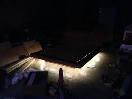 I want my platform bed to be about 5 ft high so i can have alot of storage underneath. Airborne Build Your Own Amazing Floating Bed With Led Lighting