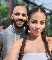 Ricochet with his beautiful wife Samantha ❤