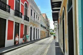 Calle Tetuan Viejo San Juan Puerto Rico Puerto Road