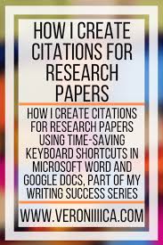 How I Create Citations For Research Papers How I Create Citations For Research Papers Usin In 2020 Research Paper Life Skills Special Education Educational Technology