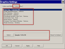 How To Change Chart Data Window Font Sierra Chart