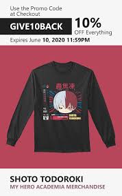 Shoto Todoroki Shoto My Hero Academia Long Sleeve T Shirt Shoto todoroki full body image.