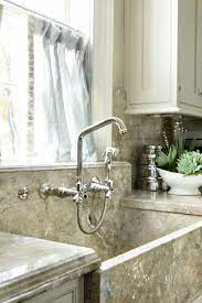 If you have a farmhouse kitchen sink — and need a wall mount faucet — check out this design from strom plumbing. 19 Wall Mount Faucets Ideas Wall Mount Faucet Wall Mount Kitchen Faucet Kitchen Faucet