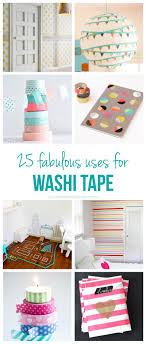 25 Excellent Uses For Washi Tape The Inspiration Board Washi Tape Crafts Washi Tape Diy Washi Tape Projects