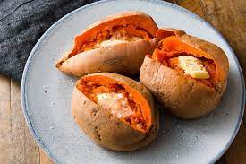 You Can Bake An Incredible Sweet Potato In Your Microwave In Five Minutes Flat Recipe Microwave Sweet Potato Sweet Potato Recipes Healthy Sweet Potato Recipes