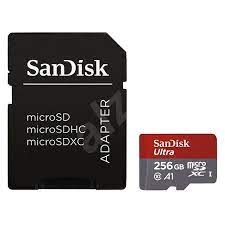 Uhs speed class u1 and speed class 10 for full hd video. Sandisk Microsdxc 256 Gigabyte Ultra Android Class 10 A1 Uhs I Sd Adapter Speicherkarte Alza De