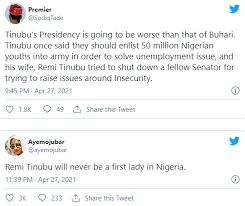 Remi tinubu, senator representing lagos central, on tuesday, tackled smart adeyemi, her all progressives congress (apc) colleague from kog. Q2wt Ng20jxhmm