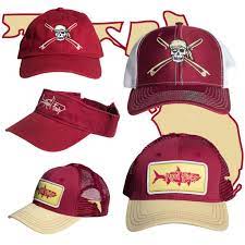 Garnet Gold Hats Visors Show Your Florida State Seminoles Support With A Garnet Gold Hat Or Visor Reelfishyapparel Reel Fishing Hat Hats Tarpon Fishing