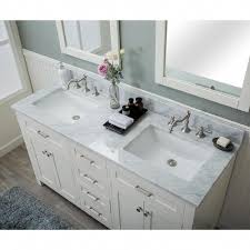 Alya Bath Norwalk 60 In W X 34 2 In H X 22 In D Vanity In White With Marble Vanity Top In White In 2020 Double Vanity Bathroom White Vanity Bathroom Bathroom Layout