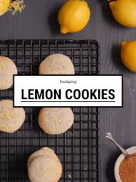 Cookies Zitrone Mohn Foodspring Magazine Rezept Lecker Leckerbissen Rezepte