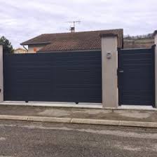 La sélection produits leroy merlin de ce vendredi au meilleur prix ! Portail Coulissant En Aluminium Par Aluclos Couleur Gris Ral 7016 Longueur 3 50 M Portail Coulissant Aluclos Hauteur Et Remplissage 1 685 M Lame Pleine Option Motorisation Portail Sans Support Cremaillere