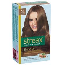 Buy Streax Cream Hair Colour 7 3 Golden Blonde 25 G 25 Ml 2 X 5 G Online Sastasundar Com