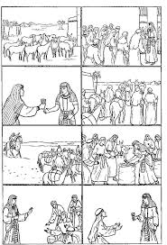 At the end of the 3 days he told them to return to their homeland and bring benjamin back with them. Joseph Interprets Prisoners Dreams Coloring Pages