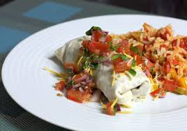 Enjoy These Simple Spicy Beef And Refried Bean Burritos Recipe Refried Beans Bean Burritos Easy Fresh Salsa