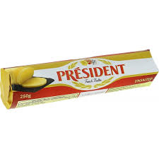 Suitable for vegetarians.made in the heart of normandy with the finest milk and cream, président unsalted butter offers all the pleasure of french butter. President