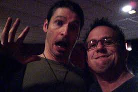 Leslie Simpson (The Descent) with Darren Ewing at UK Troll…