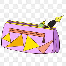 Purple Pencil Case Illustration Pencil Case Clipart Purple Pencil Case Hand Painted Pencil Case Png Transparent Clipart Image And Psd File For Free Download Small Canvas Art Drawing For Kids Pencil