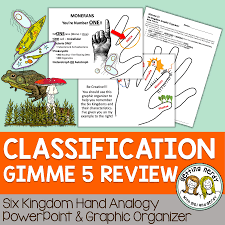 Six Kingdoms Of Life Powerpoint And Graphic Organizer Monos Educacion