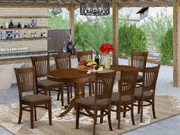 Keep everything organized with our dining room storage options, including buffets, sideboards, and credenzas—and top off good times with one of our gorgeous bar cabinets. 9 Pc Dining Room Set For 8 Dining Table With Leaf And 8 Dining Chairs Buy Online In Dominica At Desertcart 17293453