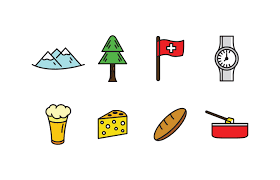 Png svg psd eps more. Switzerland Icon Pack 166527 Vector Art At Vecteezy
