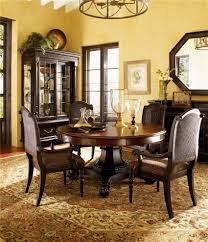 Kingstown By Tommy Bahama Home Colonial Dining Room Round Dining Table Dining Room Sets