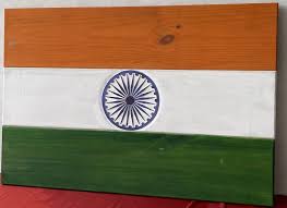 FLG-01: Set of 3 | Handmade Wooden Indian National Flag | Tiranga | Bharat Ka  Jhanda | Tricolour Indian Flag | Wooden Carved Ashok Chakra - Etsy