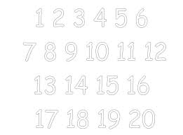 Free Printable Number Coloring Pages For Kids Printable Numbers Cute Coloring Pages Coloring Pages Inspirational