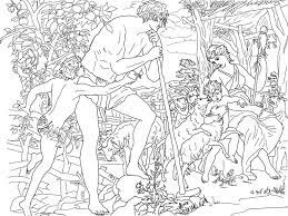 Free bible coloring pages cain and abel adam eve full size. Adam And Eve With Cain And Abel Coloring Page Free Printable Coloring Pages For Kids