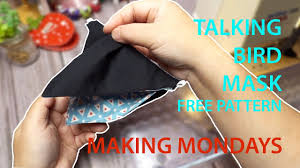 There's no plan to insert boning to the front of it. Talking Bird Mask