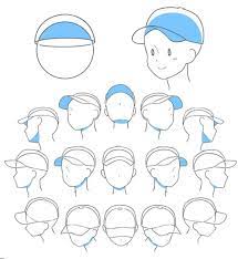 Tips Tutorials And References On Instagram How To Draw A Head Wearing A Cap Caps By Bluez3619995 Art Reference Drawing Tutorial Anime Drawings Tutorials