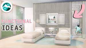 Sims 4 living room ideas no cc. Tutorial Kids Bedroom Ideas Functional Platforms Snowy Escape Base Game No Cc Sims 4 Youtube
