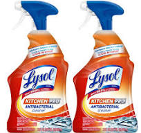 Lysol Kitchen Pro - Gatillo limpiador antibacteriano, 22 onzas líquidas  (paquete de 2)