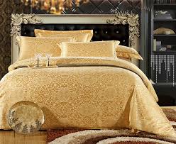 The web color gold is sometimes referred to as golden to distinguish it from the color metallic gold. 20 Fancy Golden Colored Bed Linens Home Design Lover