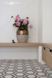 Mudroom mudrooms are a drop off zone especially for a family creating a mudroom in your design is one of the best organizational tips of all time mudroom mudroom drop zone mudroom mudroom. Organized Black And White Mudroom Reveal Remington Avenue