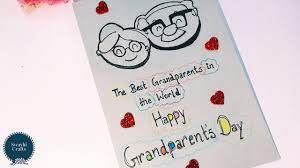 A special t for a special grandad x. Happy Grandparent S Day Handmade Card Grandparents Day How To Draw Grandparents Youtube