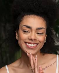 Faye Gold Titanium Tanzanite Gem Cluster Flat Back Studs