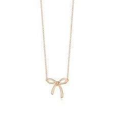 Middle notes are blue rose and iris; Tiffany Rose Gold Bow Necklace Ebay