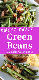 In fact, i discovered spaetzle in that product after i got married. Sweet Chili Sauteed Green Beans My Farmhouse Table