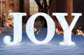 3.9 out of 5 stars. 20 Christmas Joy Sign Outdoor Decor Magzhouse