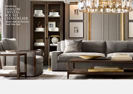 Harlow crystal round chandelier 60. Restoration Hardware Introducing New Fall Lighting Featuring St Honore Harlow Chiara Milled