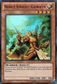 Arquivo Nobleknightgawayn Redu En Sr Ue Png Yugioh Knight Cards
