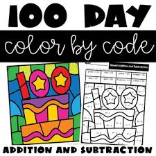 You can use our amazing online tool to color and edit the following 100 day coloring pages. 100th Day Coloring Page Worksheets Teaching Resources Tpt
