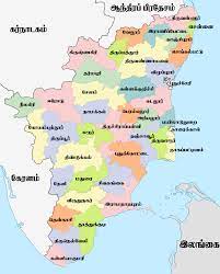 Tamil Nadu In Map File:tamil Nadu District Map (Tamil).Png - Wikimedia Commons